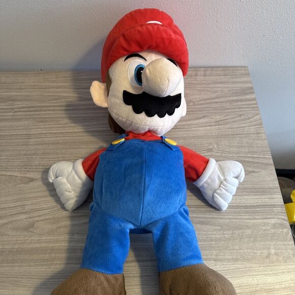 Super Mario Plush Pillow Buddy 22in Large Plush Nintendo Brand New with Tags - Picture 8 of 8